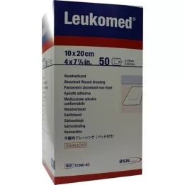 LEUKOMED steril plaster 10x20 cm, 50 stk