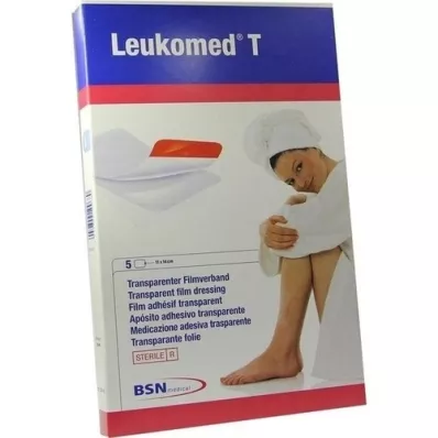 LEUKOMED transp.sterile plaster 11x14 cm, 5 stk LEUKOMED transp.sterile plaster 11x14 cm, 5 stk