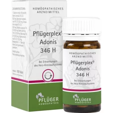 PFLÜGERPLEX Adonis 346 H tabletter, 100 stk PFLÜGERPLEX Adonis 346 H tabletter, 100 stk