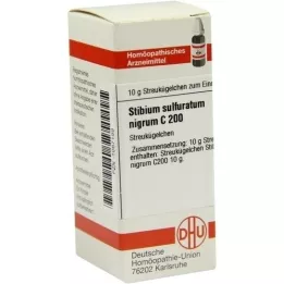 STIBIUM SULFURATUM NIGRUM C 200 kuler, 10 g