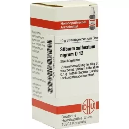 STIBIUM SULFURATUM NIGRUM D 12 kuler, 10 g