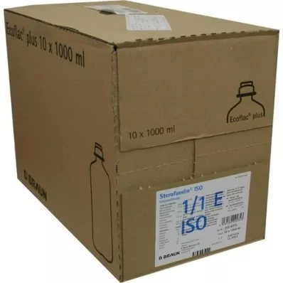 STEROFUNDIN ISO Ecoflac Plus infusjonsløsning, 10X1000 ml