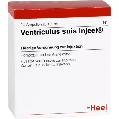 VENTRICULUS SUIS Injeel ampuller, 10 stk