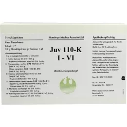 JUV 110 K I-VI Globuler, 6X20 g
