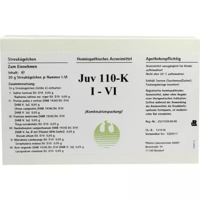 JUV 110 K I-VI Globuler, 6X20 g JUV 110 K I-VI Globuler, 6X20 g