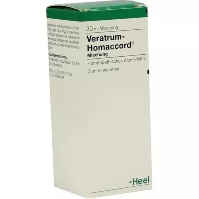 VERATRUM HOMACCORD Dråper, 30 ml VERATRUM HOMACCORD Dråper, 30 ml