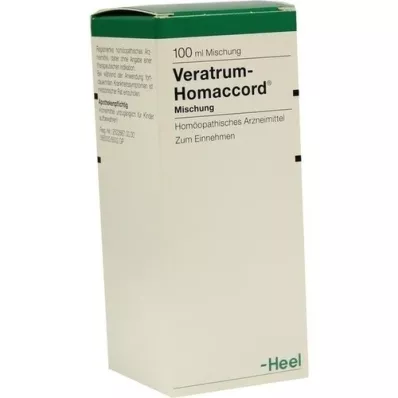 VERATRUM HOMACCORD Dråper, 100 ml VERATRUM HOMACCORD Dråper, 100 ml