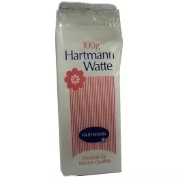 VERBANDWATTE sikksakk Hartmann, 100 g