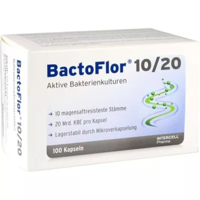BACTOFLOR 10/20 kapsler, 100 stk BACTOFLOR 10/20 kapsler, 100 stk