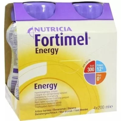 FORTIMEL Energi banansmak, 4X200 ml FORTIMEL Energi banansmak, 4X200 ml