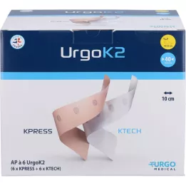 URGOK2 Kompresjonssystem 10cm ankelomkrets 18-25cm, 6 stk