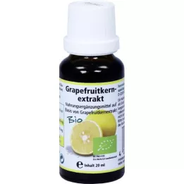 GRAPEFRUIT KERN Ekstraher organisk løsning, 20 ml