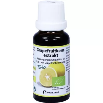GRAPEFRUIT KERN Ekstraher organisk løsning, 20 ml GRAPEFRUIT KERN Ekstraher organisk løsning, 20 ml