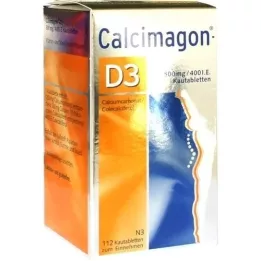 CALCIMAGON D3 tyggetabletter, 112 stk