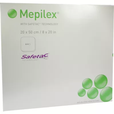 MEPILEX 20x50 cm skumbandasje, 2 stk MEPILEX 20x50 cm skumbandasje, 2 stk
