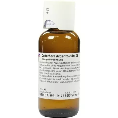 OENOTHERA ARGENTO culta D 3 Fortynning, 100 ml