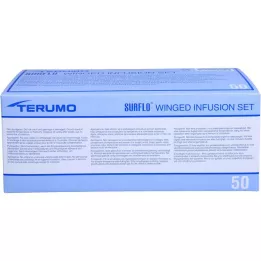 SURFLO Perfusjonssett 23 G 30 cm blå, 50 stk