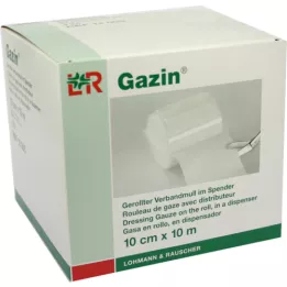 GAZIN Bandasjebind 10 cmx10 m 8-fold, 1 stk