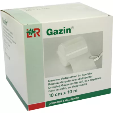 GAZIN Bandasjebind 10 cmx10 m 8-fold, 1 stk GAZIN Bandasjebind 10 cmx10 m 8-fold, 1 stk
