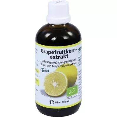 GRAPEFRUIT KERN Ekstraher organisk løsning, 100 ml GRAPEFRUIT KERN Ekstraher organisk løsning, 100 ml