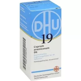 BIOCHEMIE DHU 19 Cuprum arsenicosum D 6 tabletter, 80 stk