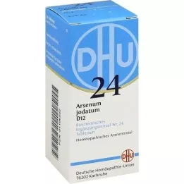 BIOCHEMIE DHU 24 Arsenum jodatum D 12 tabletter, 80 stk