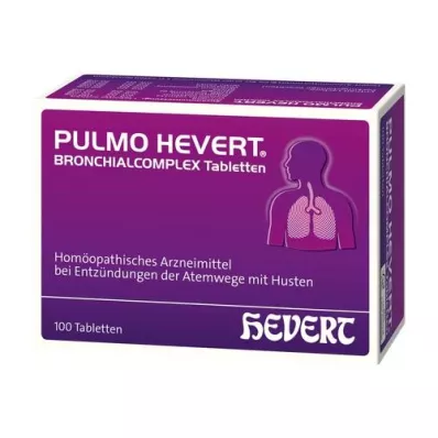 PULMO HEVERT Bronchialcomplex tabletter, 100 stk