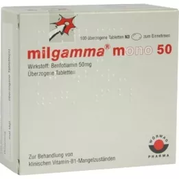 MILGAMMA mono 50 belagte tabletter, 100 stk