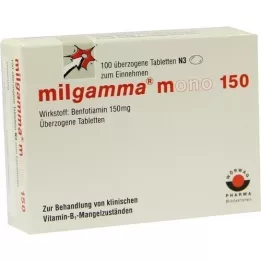 MILGAMMA mono 150 belagte tabletter, 100 stk