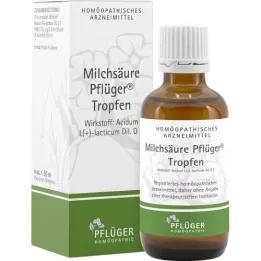 MILCHSÄURE Pflueger dråper, 50 ml