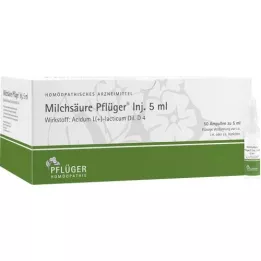 MILCHSÄURE Pflueger injeksjonsløsning 5 ml, 50 stk