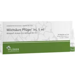 MILCHSÄURE Pflueger injeksjonsløsning 5 ml, 10 stk