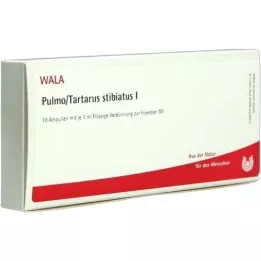PULMO/TARTARUS stibiatus I ampuller, 10X1 ml