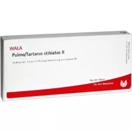 PULMO/TARTARUS stibiatus II ampuller, 10X1 ml