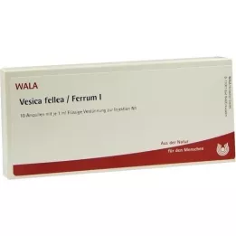 VESICA FELLEA/Ferrum I ampuller, 10x1 ml