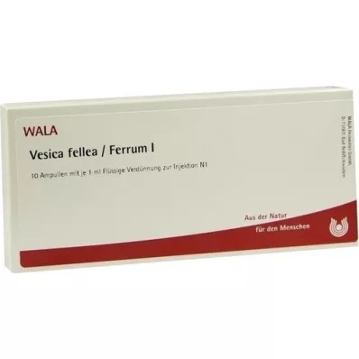 VESICA FELLEA/Ferrum I ampuller, 10x1 ml VESICA FELLEA/Ferrum I ampuller, 10x1 ml
