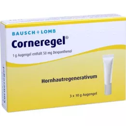 CORNEREGEL Øyegelé, 3X10 g