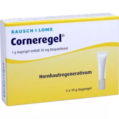 CORNEREGEL Øyegelé, 3X10 g CORNEREGEL Øyegelé, 3X10 g