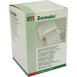 ZEMUKO Ikke-vevd kompresjonsrull 10 cmx2 m, 1 stk