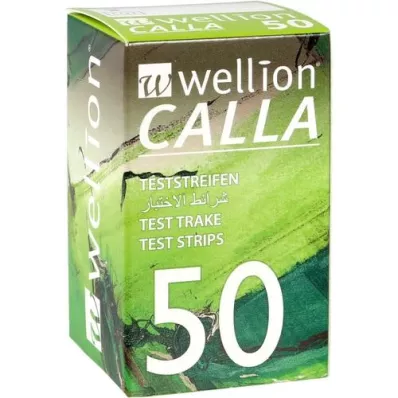 WELLION CALLA Blodsukkerprøvestrimler, 50 stk WELLION CALLA Blodsukkerprøvestrimler, 50 stk