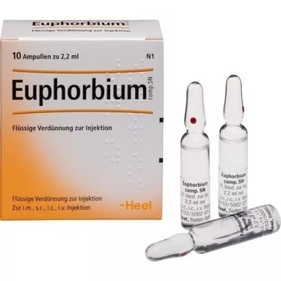 EUPHORBIUM COMPOSITUM SN Ampuller, 10 stk