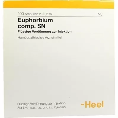 EUPHORBIUM COMPOSITUM SN Ampuller, 100 stk