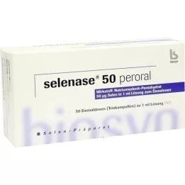 SELENASE 50 peroral mikstur, 50X1 ml
