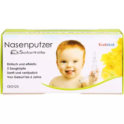 KLUGZEUG Neserens øyeblikkelig hjelp nesesuger, 1 stk