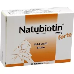 NATUBIOTIN 10 mg forte tabletter, 50 stk