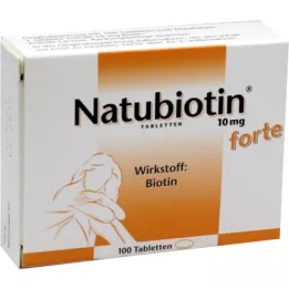 NATUBIOTIN 10 mg forte tabletter, 100 stk