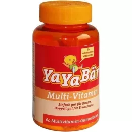 YAYABÄR Barnevitaminer fruktgummi, 60 stk