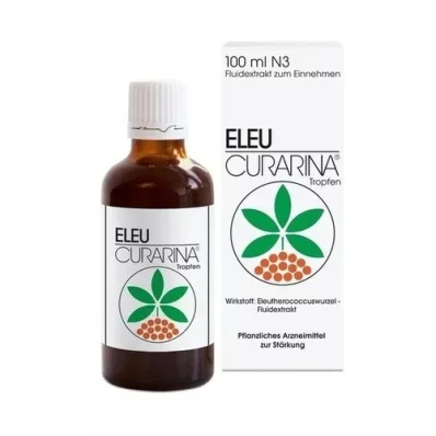 ELEU Curarina dråper 1 ml taiga rotvæskeekstrakt, 100 ml