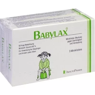 BABYLAX Klyster, 6 stk BABYLAX Klyster, 6 stk