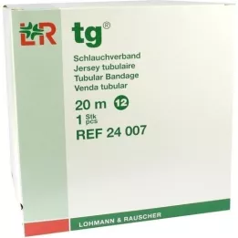 TG Rørbandasje størrelse 12 20 m hvit, 1 stk